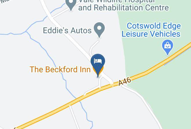 Worcs - The Beckford Inn Maps
