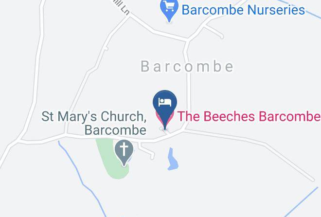 East Sussex - The Beeches Barcombe Maps