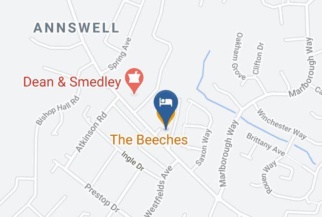 Leicestershire - The Beeches Maps