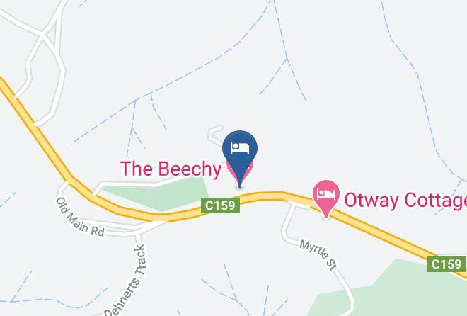 Colac Otway - The Beechy Hotel Maps