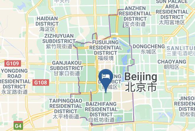 Xicheng District - The Beijing Butterfly Spring Hotel Maps