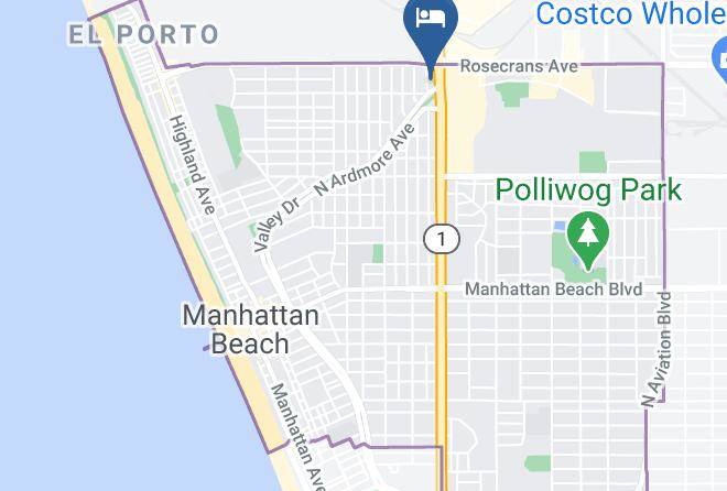 The Belamar Hotel Map