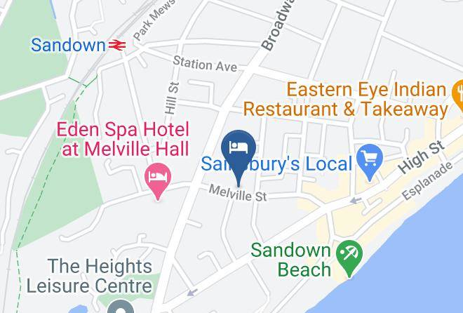 Isle Of Wight - The Bell Lodge Maps