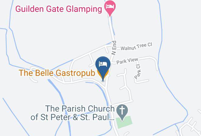 Cambridgeshire - The Belle Gastropub Maps