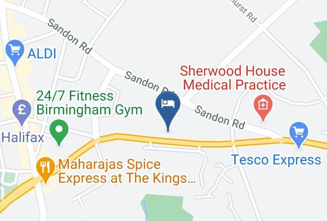 Birmingham - The Belmont Hotel Maps