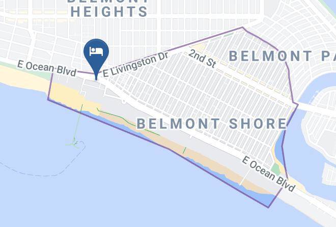 The Belmont Shore Inn Map