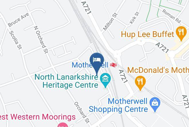 North Lanarkshire - The Bentley Hotel Maps