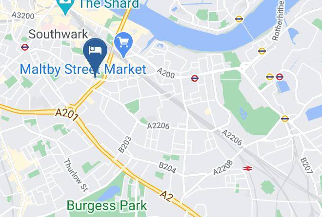 London - The Bermondsey Square Hotel Maps