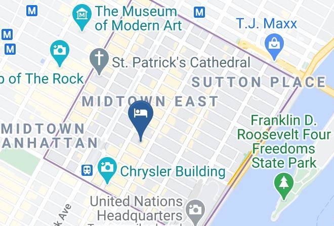 New York - The Bernic Hotel New York City Tapestry Collection By Hilton Maps