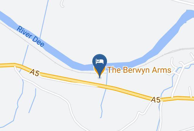 Denbighshire - The Berwyn Arms Maps
