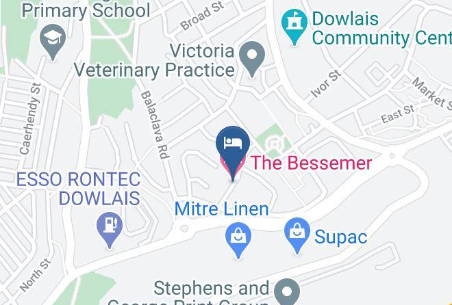 The Bessemer Hotel Map