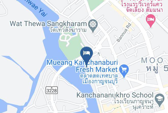 Amphoe Mueang Kanchanaburi - The Best Riverside Maps