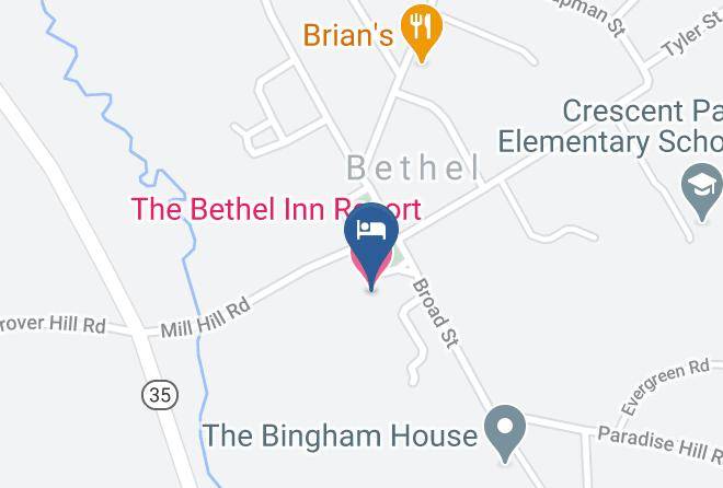 Oxford - The Bethel Inn Resort Maps