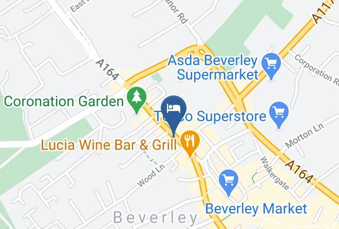 The Beverley Arms Hotel Map