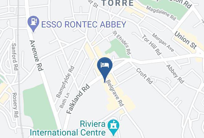 Torbay - The Beverley Hotel Maps