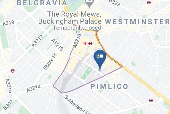 London - The Beverley Hotel Maps