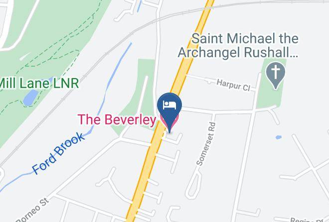 The Beverley Hotel Map