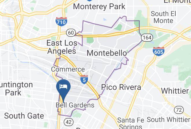 Los Angeles - The Bicycle Hotel & Casino Maps