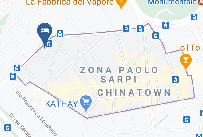 Milan - The Bif Osteria Procaccini 37 Maps