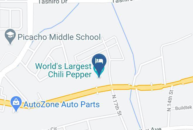The Big Chile Inn Map