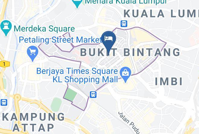 Kuala Lumpur - The Big Tree Hotel Maps