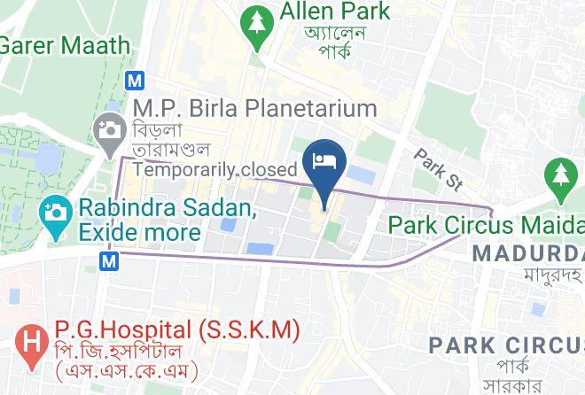 Kolkata - The Bigboss Hotel Maps