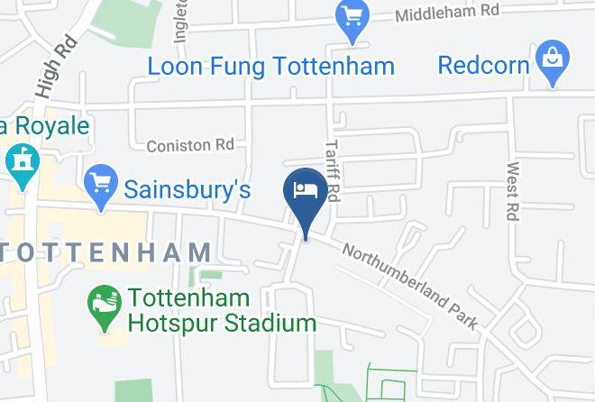 London - The Bill Nicholson Pub Maps