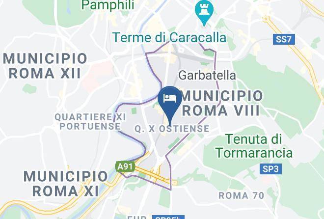 Rome - The Billabong B&b Maps