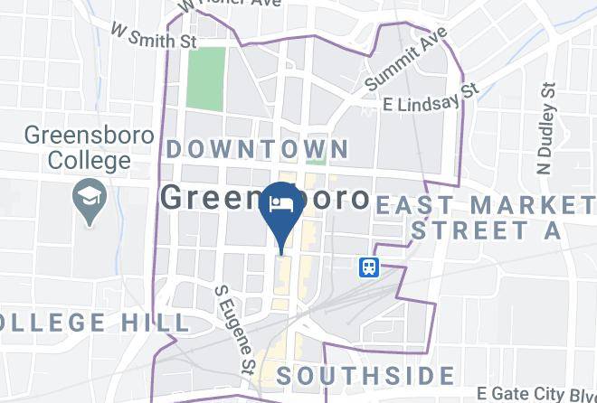 Guilford - The Biltmore Greensboro Hotel Maps