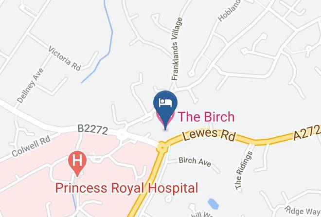 West Sussex - The Birch Hotel Maps