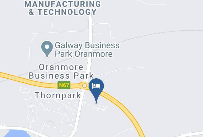 Oranmore - The Birches Bed And Breakfast Maps