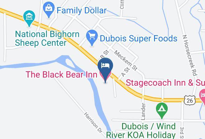 Fremont - The Black Bear Inn Maps