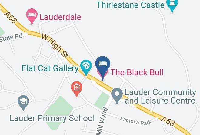 Scottish Borders - The Black Bull Hotel Maps