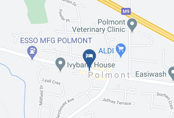 Falkirk - The Black Bull Inn Polmont Maps