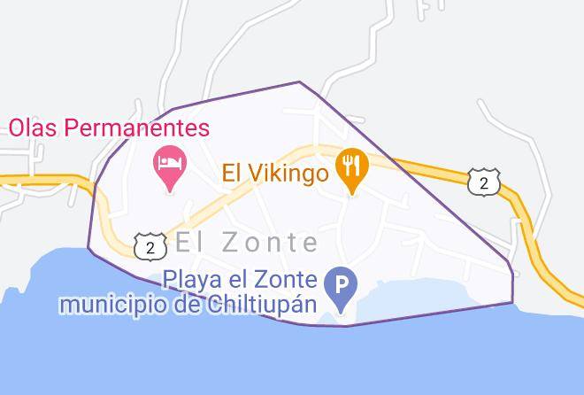 Chiltiupan - The Black Cat El Zonte Maps