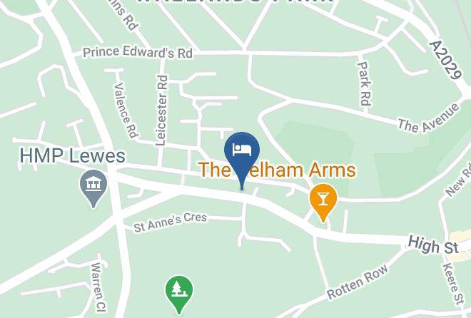East Sussex - The Black Horse Inn Maps