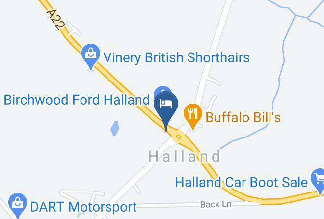 East Sussex - The Blacksmith's Arms Maps