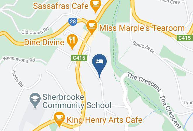 Yarra Ranges - The Blackwood Sassafras Maps