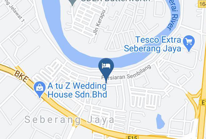 Perai - The Blanket Homestay Maps