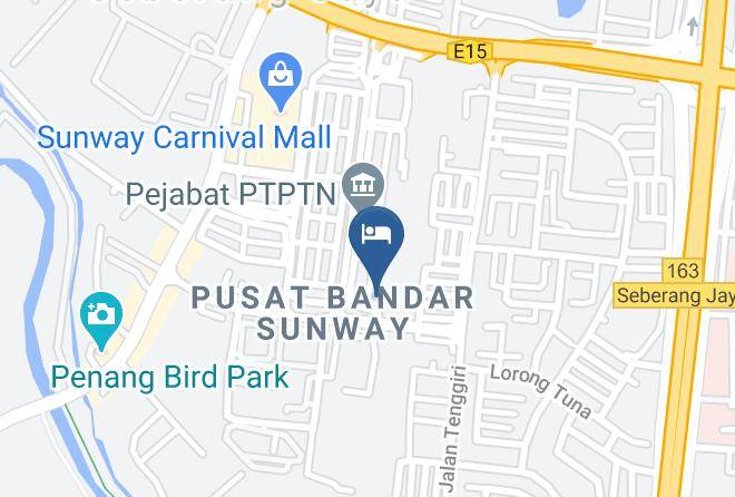 Perai - The Blanket Hotel Seberang Jaya Maps