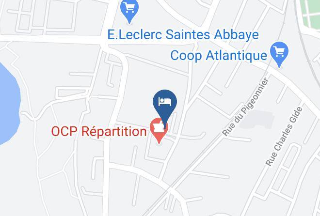 Charente Maritime - Les Persiennes Chambres D'hotes Maps