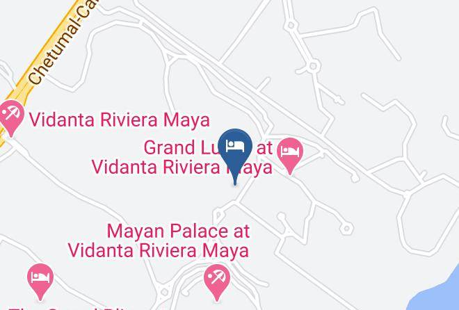 Solidaridad - The Bliss At Vidanta Riviera Maya Maps