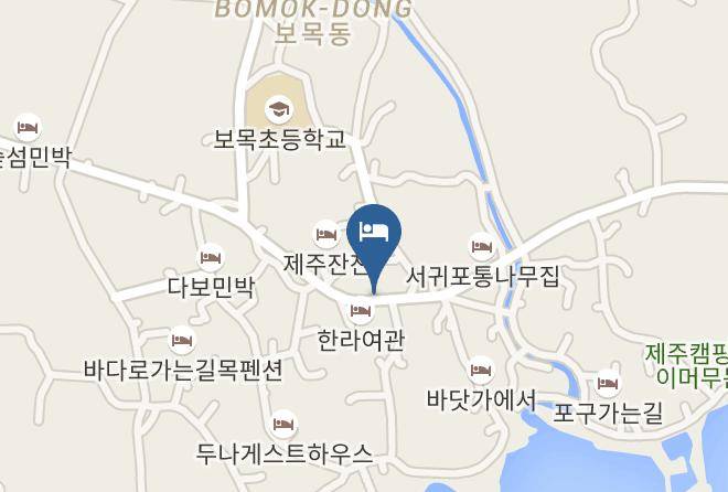 Seogwiposi - The Blue Jeju Hotel Maps