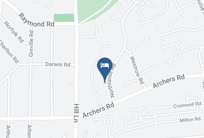 Southampton - The Blue Keys Hotel Bar & Restaurant Maps