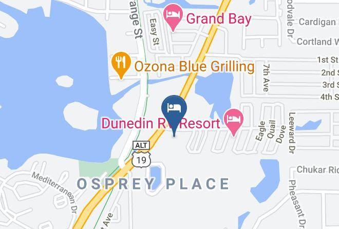 The Blue Moon Inn Map