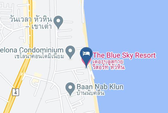 Amphoe Hua Hin - The Blue Sky Resort Maps
