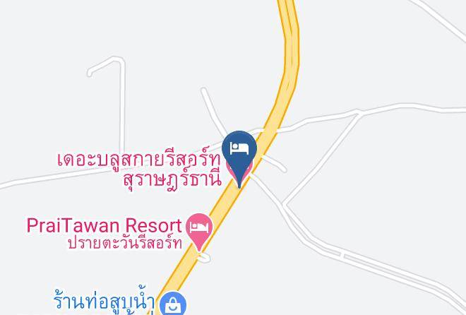 Amphoe Tha Chang - The Blue Sky Resort Suratthani Maps