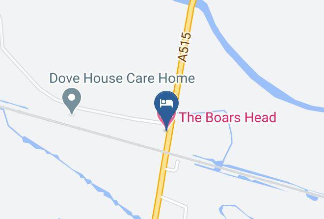 Staffs - The Boars Head Hotel Maps