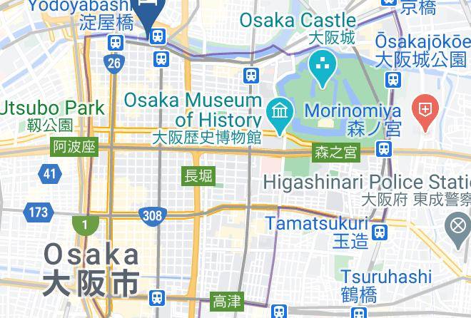 Osaka City Chuo Ward - The Boly Osaka Maps