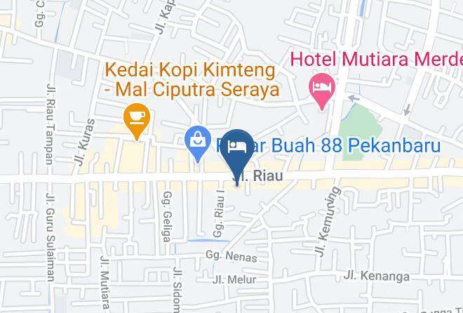Pekanbaru - The Bono Hotel Pekanbaru Maps